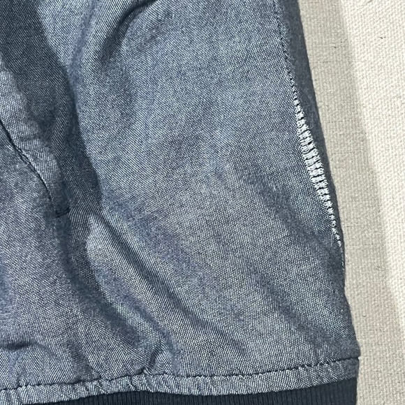 VTG Altamont Victorville Jacket Mens XL Blue Hooded Quilted Lining Y2K *FLAWS - Picture 7 of 15